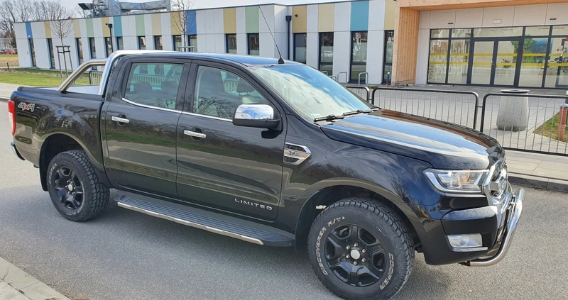 Ford Ranger cena 103900 przebieg: 189630, rok produkcji 2016 z Warszawa małe 436